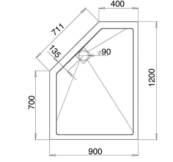 Buy Roman Showers Embrace Neo Pack Panels 1200mm x 900mm Big Discount