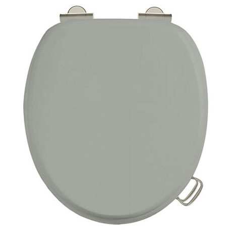 Burlington Olive Real Wood Traditional Toilet Seat Soft Closing - S44
