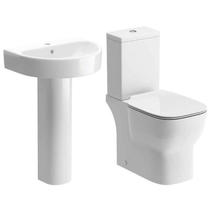 Saxony 4 Piece Toilet & Basin Set RDBS1921