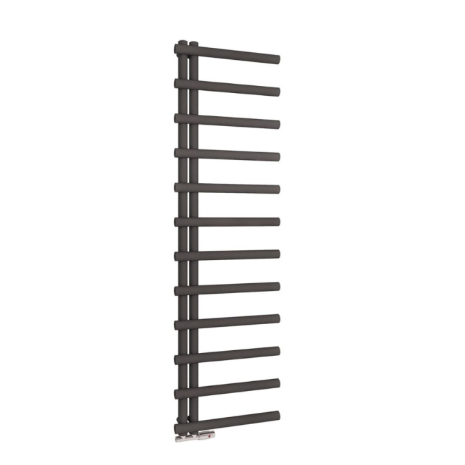 Scudo Carlo 1750 x 500mm Anthracite Designer Towel Rail