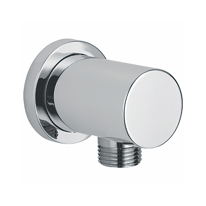 Scudo Chrome Round Outlet Elbow
