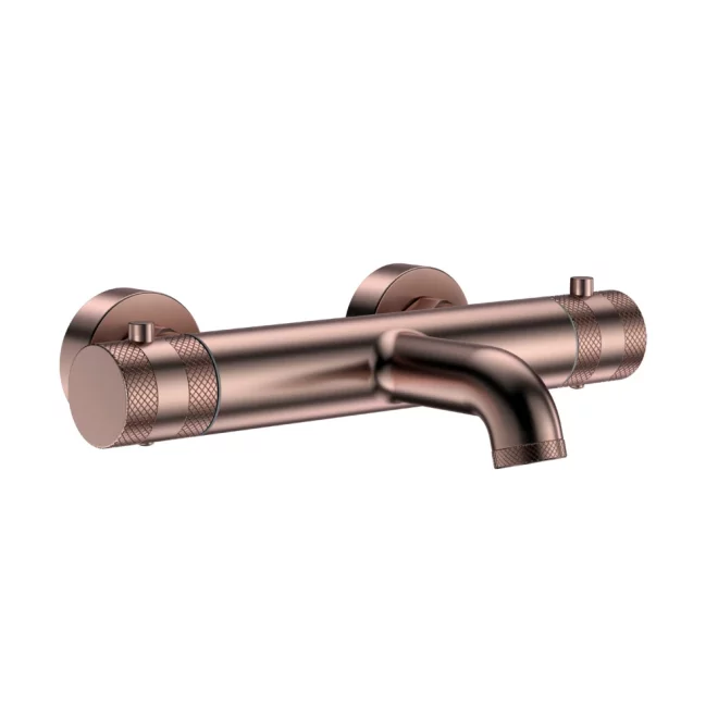 Scudo Core Brushed Bronze Wall Mounted Bath Filler