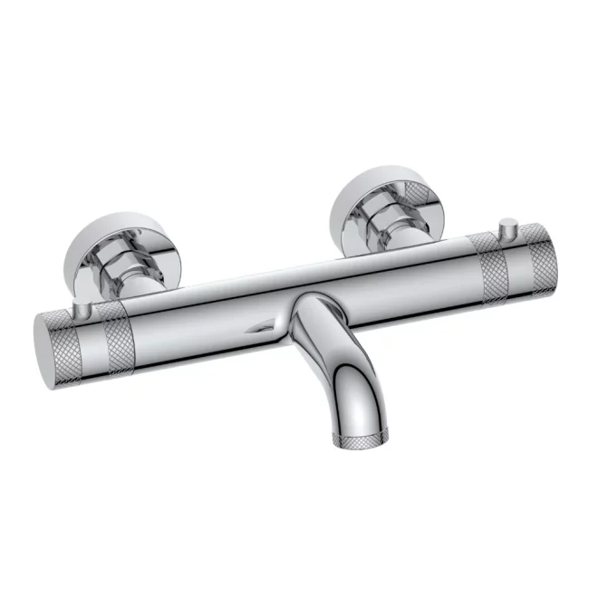 Scudo Core Chrome Wall Mounted Bath Filler