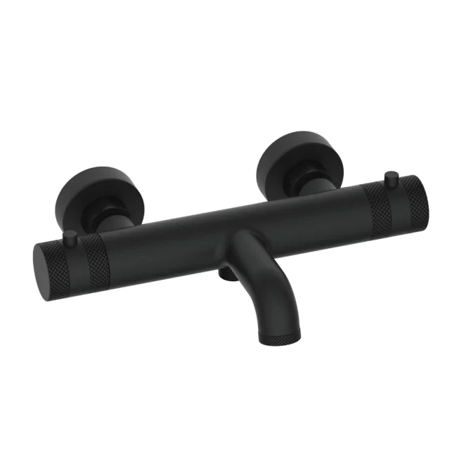 Scudo Core Matt Black Bath Shower Mixer