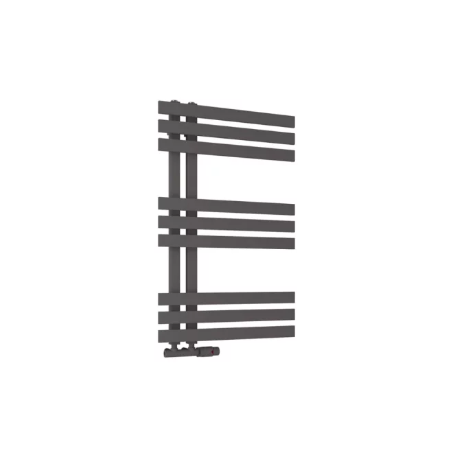 Scudo Elizabeth 500 x 800mm Carbon Anthracite Towel Radiator