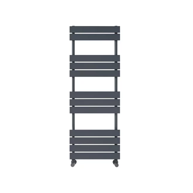 Scudo Life 1200 x 600mm Matt Anthracite Towel Radiator