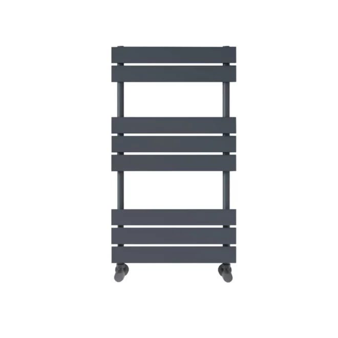 Scudo Life 800 x 450mm Matt Anthracite Towel Radiator