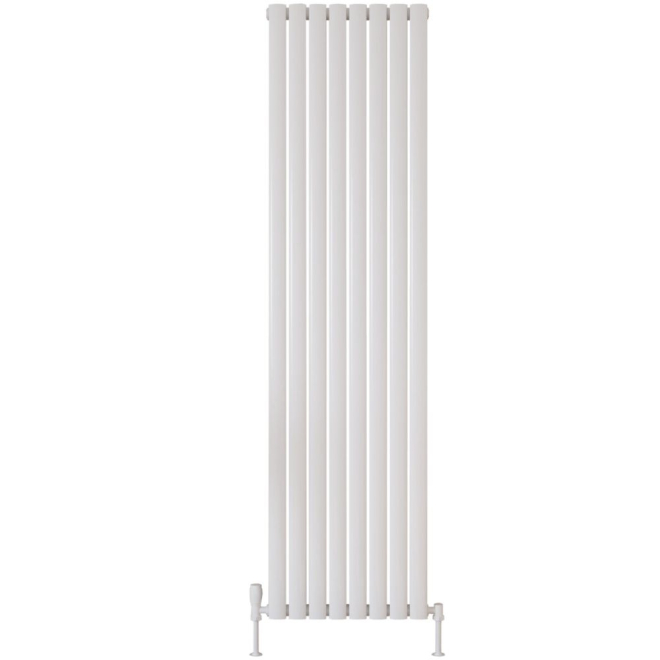 Scudo Apex 531 x 1800mm White Vertical Designer Radiator