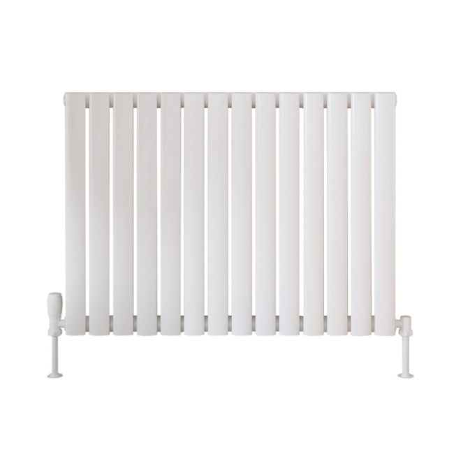 Scudo Apex 600 x 826mm White Horizontal Designer Radiator