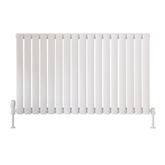 Scudo Apex 600 x 994mm White Horizontal Designer Radiator