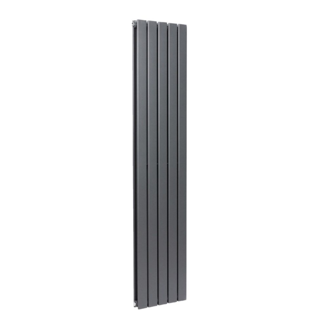 Scudo Bravo 1800 x 340mm Anthracite Double Vertical Designer Radiator