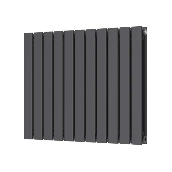 Scudo Bravo 600 x 750mm Anthracite Double Designer Radiator