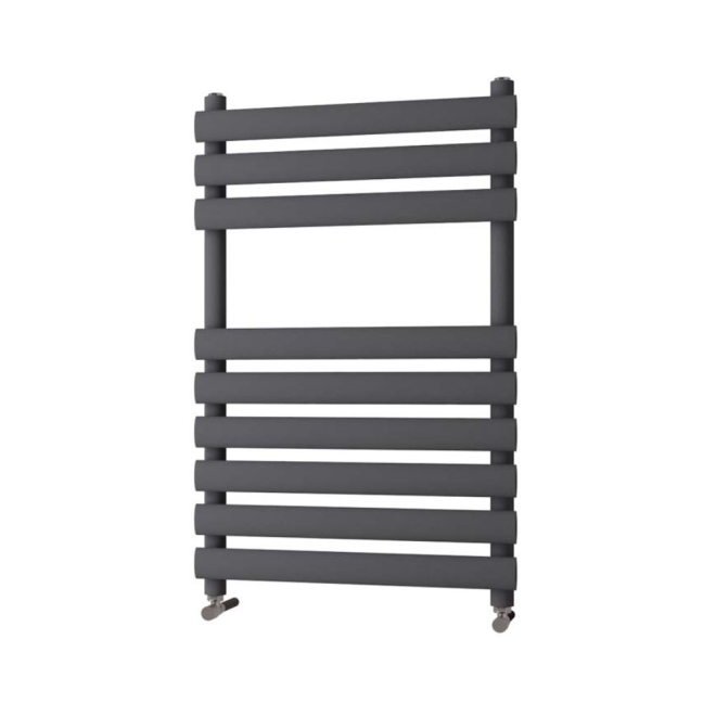 Scudo Instyle 800 x 500mm Designer Anthracite Towel Rail  