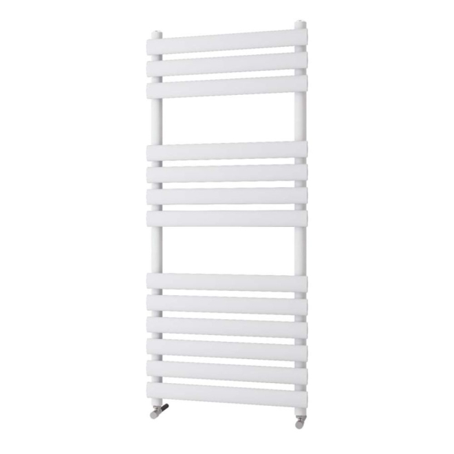 Scudo Instyle 1200 x 500mm Designer White Towel Rail  