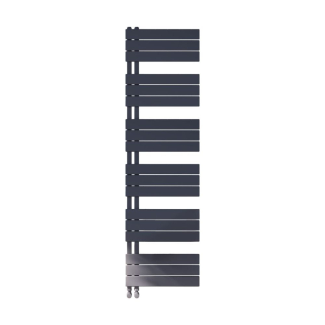 Scudo Thames 1640 x 500mm Anthracite Designer Towel Rail