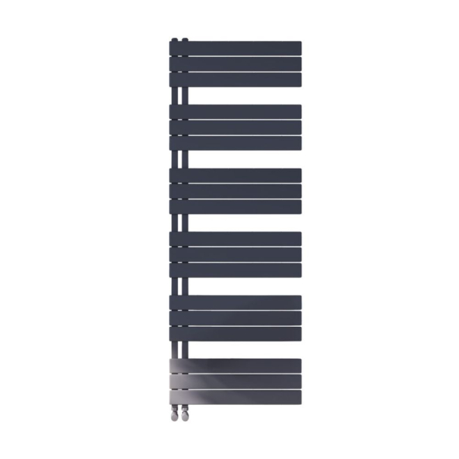 Scudo Thames 1640 x 600mm Anthracite Designer Towel Rail