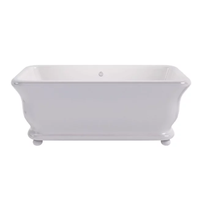 Senator Cian Solid Surface Freestanding Bath with Bun Feet, 1800 x 840 By BC Designs 