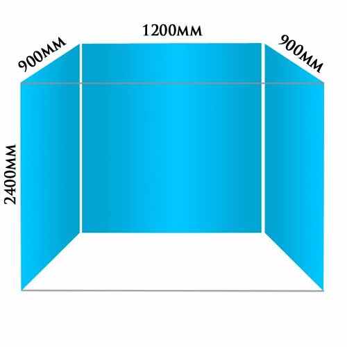 Showerwall Marble Collection Three Sided Kit up to 900 x 1200 x 900mm
