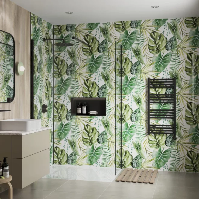 Botanical Garden Showerwall Acrylic Wall Panels