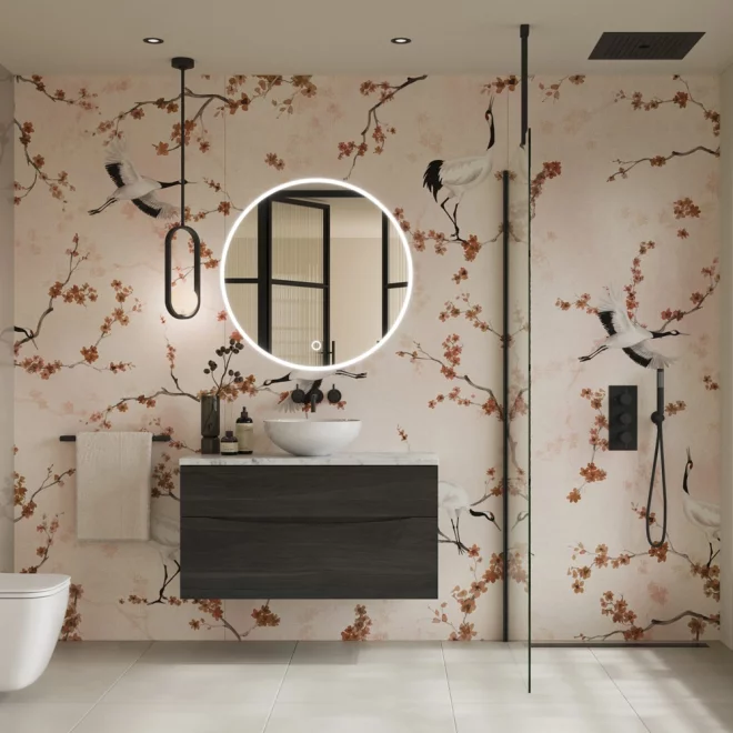 Cherry Blossom Showerwall Acrylic Wall Panels