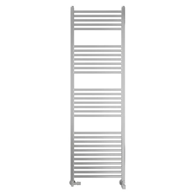 Lancia Simona 1600 x 500mm Designer Chrome Towel Rail 