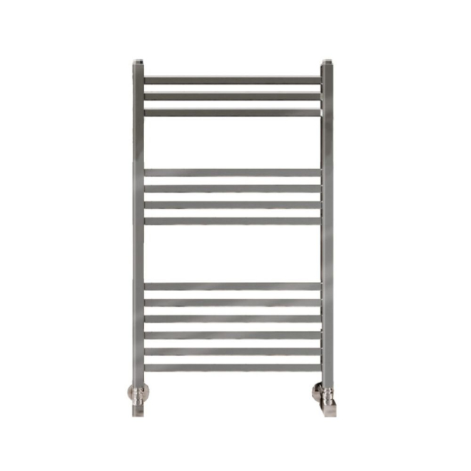 Scudo Simona 800 x 500mm Designer Chrome Towel Rail 
