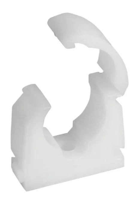 Talon 15mm Hinged Pipe Clips (Bag 100)