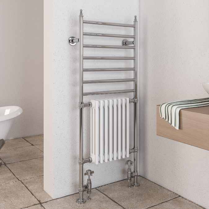 Eastbrook Thames Traditional Towel Rail ONLINE SALE - FREE UK DELIVERY