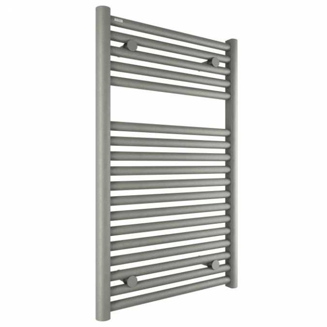 Hugo2 812 x 500mm Electric Towel Radiator - Lusso Grey - High Heat Output - Tissino