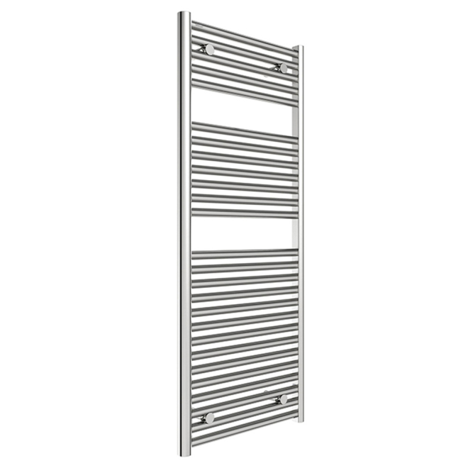 Tissino Hugo2 1212 x 500mm Chrome Towel Radiator - High BTU Output