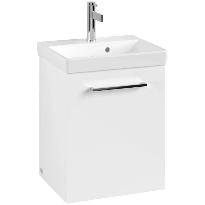 Villeroy & Boch Avento 430mm Brilliant White Bathroom Vanity Unit With Basin