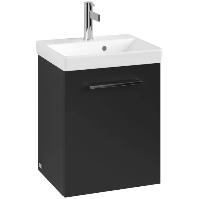 Villeroy & Boch Avento 430mm Volcano Black Bathroom Vanity Unit With Basin