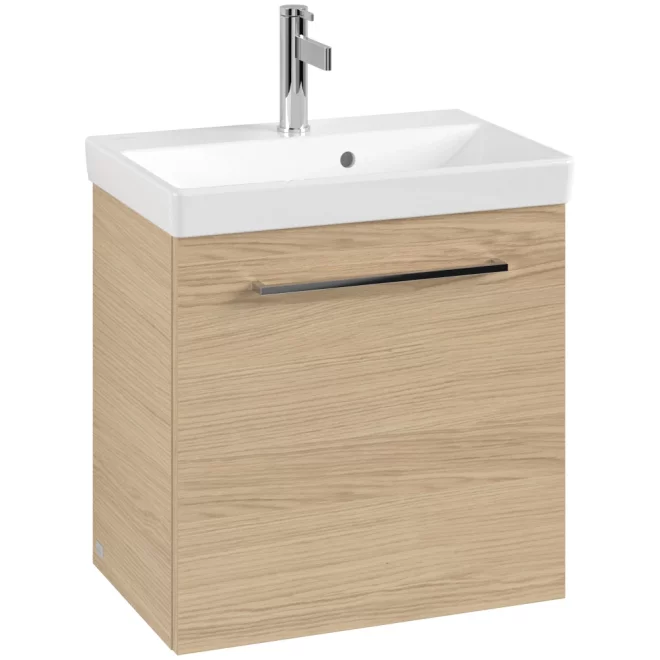 Villeroy & Boch Avento 530mm Nordic Oak Bathroom Vanity Unit With Basin