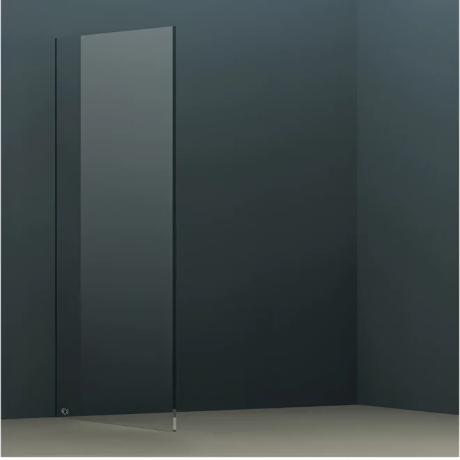 Abacus 790mm E Series 8mm Wetroom Glass Panel
