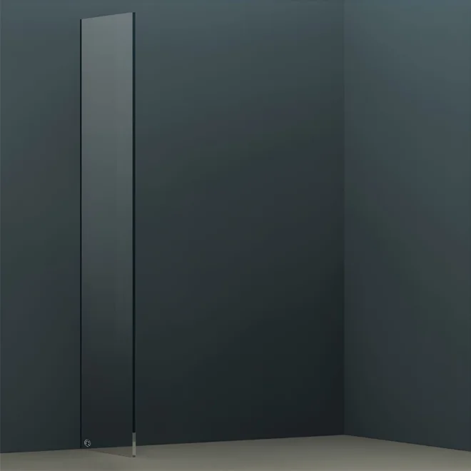 Abacus 490mm X Series 10mm Wetroom Glass Panel