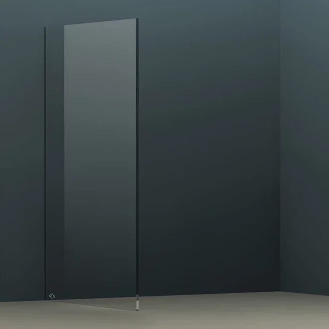Abacus 835mm X Series 10mm Wetroom Glass Panel