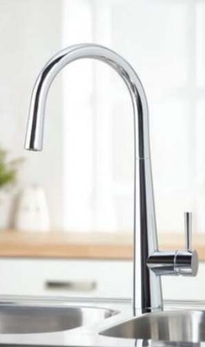 Scudo Venice Monobloc Kitchen Mixer Tap - Chrome