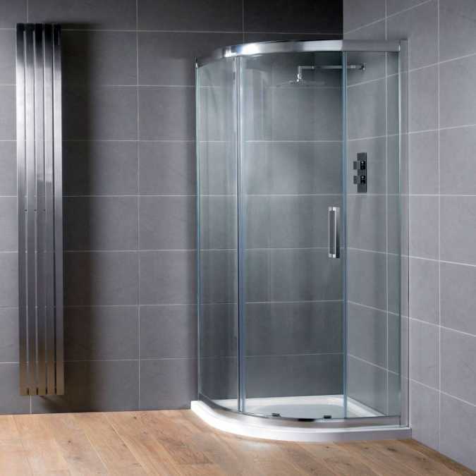 Aquadart Venturi 8 800mm Single Door Quadrant Shower Enclosure