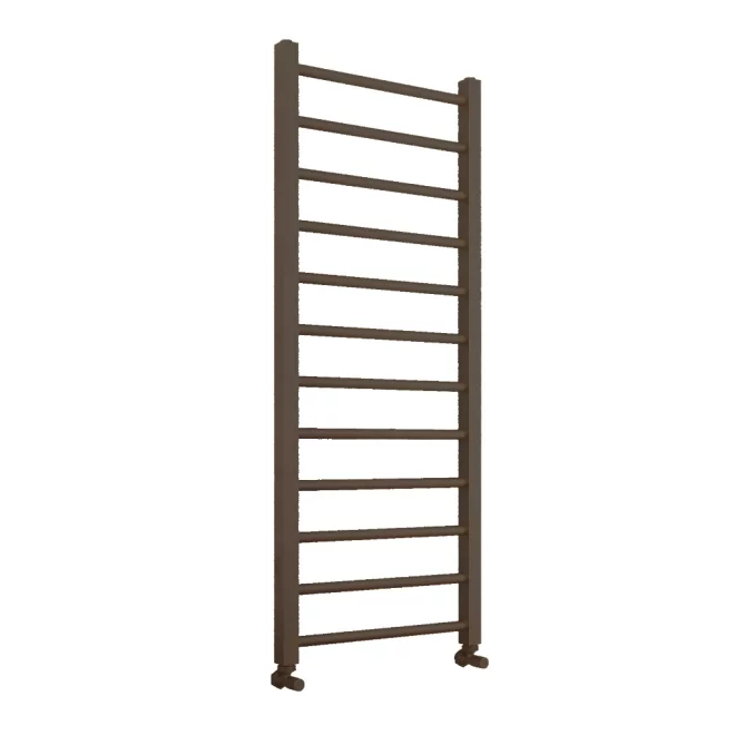 Lancia Vibe 1200 x 500mm Brushed Bronze Towel Radiator