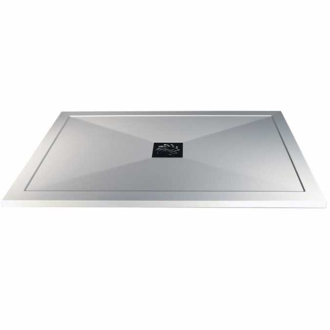 Ultra-Slim 1000 x 760mm Rectangular Shower Tray