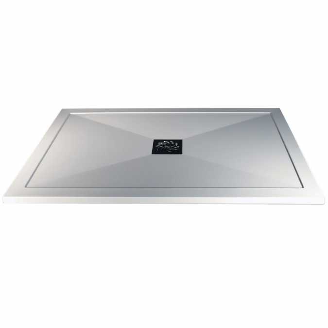 Ultra-Slim 1000 x 800mm Rectangular Shower Tray