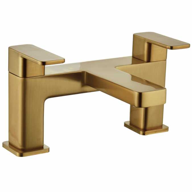 Niagara Hadley Brushed Brass Bath Filler Tap - CLEARANCE