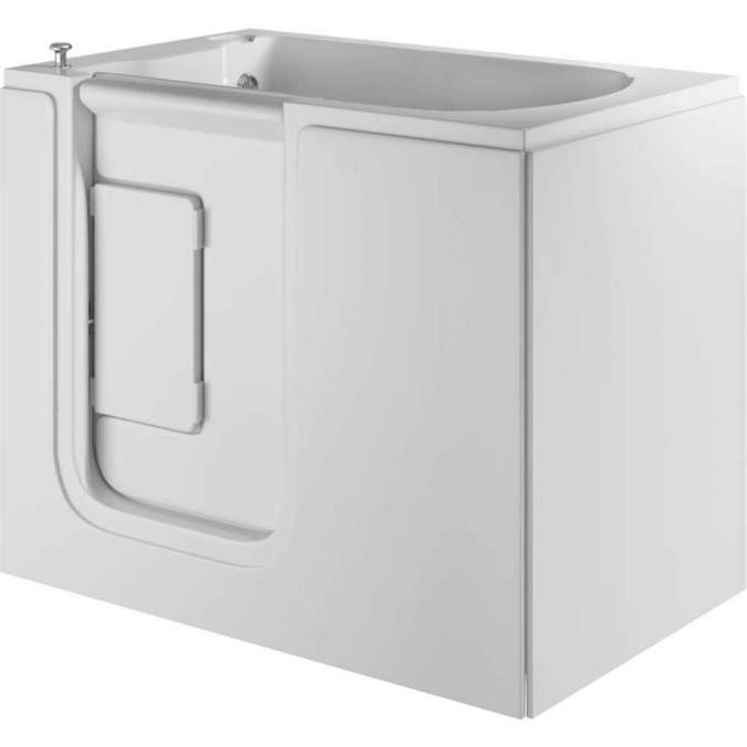 Mantaleda Affinity (1050 x 665mm) Walk In Deep Soaker Bath With Front Panel