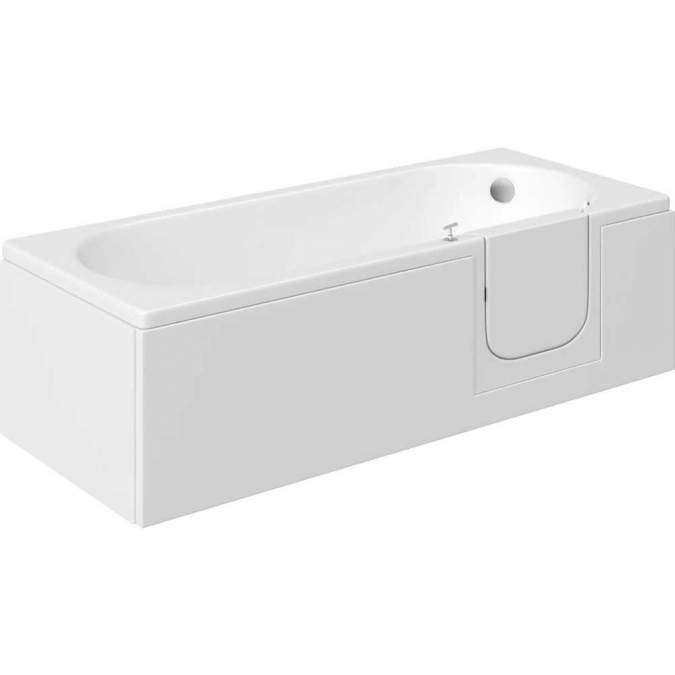 Mantaleda Avrail (1500 x 700mm) Walk-in Easy Access Bath Including Front Panel