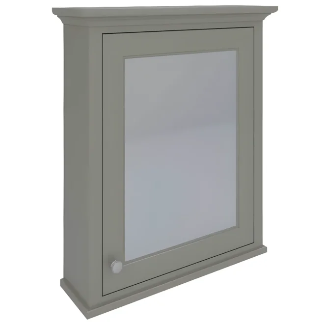 RAK Washington Cappuccino Mirrored Cabinet Single Door
