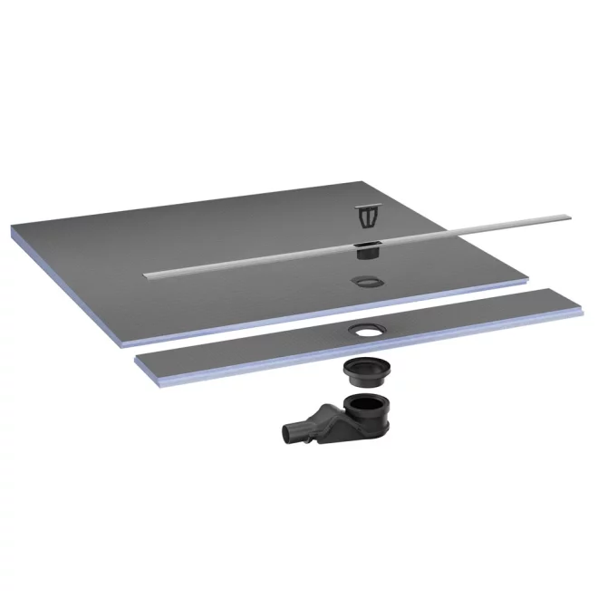 wedi Fundo Flex Wetroom Floor Kit 1200 x 1200mm for Timber Floor 26mm