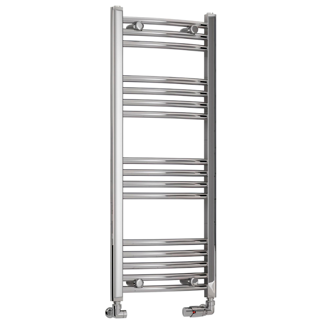 Eastbrook Wendover 1000 x 400mm Chrome Curved Towel Radiator