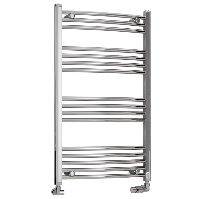 Eastbrook Wendover 1000 x 600mm Chrome Curved Towel Radiator