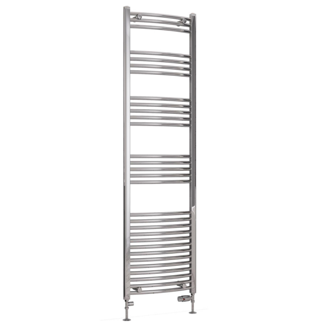 Eastbrook Wendover 1800 x 500mm Chrome Curved Towel Radiator