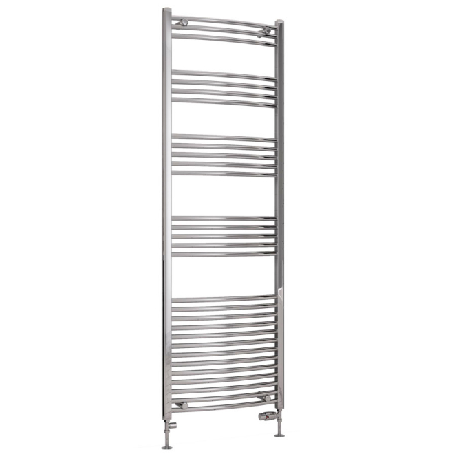 Eastbrook Wendover 1800 x 600mm Chrome Curved Towel Radiator